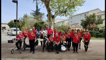 Lumière sur la Batterie Fanfare Le Pouzin « Lou Musicos Ardecho »